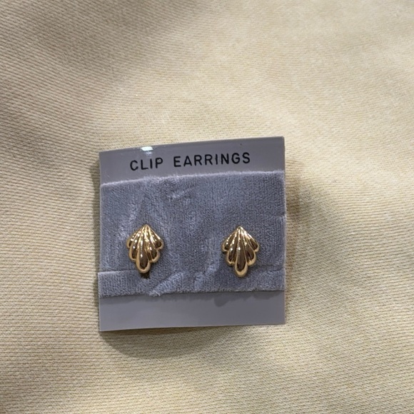 Jewelry - Gold-Tone Clip-In Earrings
